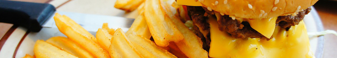 Eating American (Traditional) Burger Pub Food at Horseshoe Curve Restaurant restaurant in Bluemont, VA.